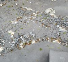Crack Repair in a Swimming Pool