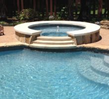 Blue Frost Lakeside Spa Remodel Swimming Pool Finishes