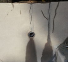 Crack patch fail
