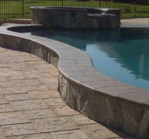 Pool wall remodel