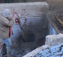 Gunite pier and crack repairs Cracked Swimming Pool Repair