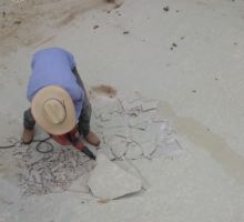 Replaster swimming pool