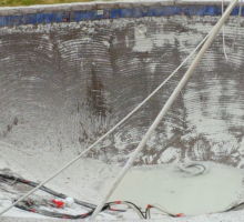 hydro-demo-completed-in-a-cold-december-rain hydro-demo cold-december rain