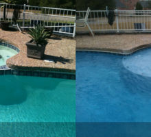 spa remodel tanning deck